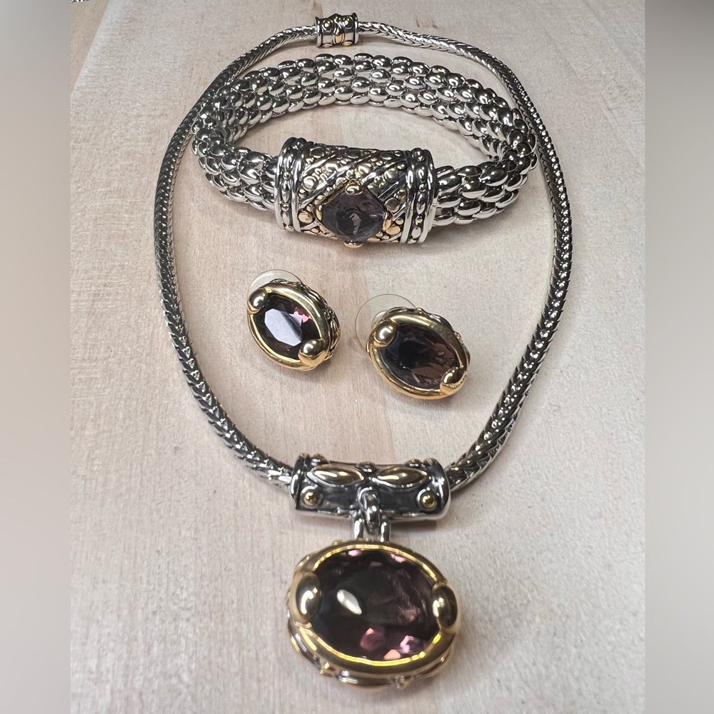 Vintage MX Amethyst set